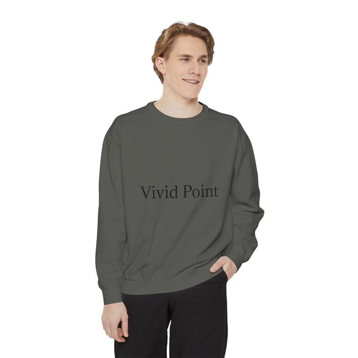 Vivid Point Minimalist Logo Sweatshirt