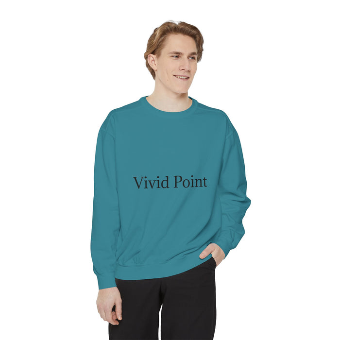Vivid Point Minimalist Logo Sweatshirt