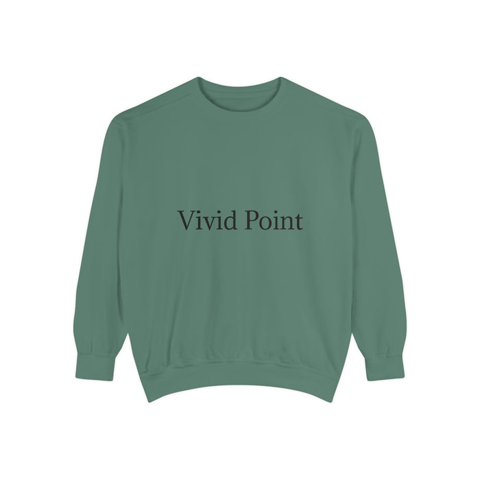 Vivid Point Minimalist Logo Sweatshirt