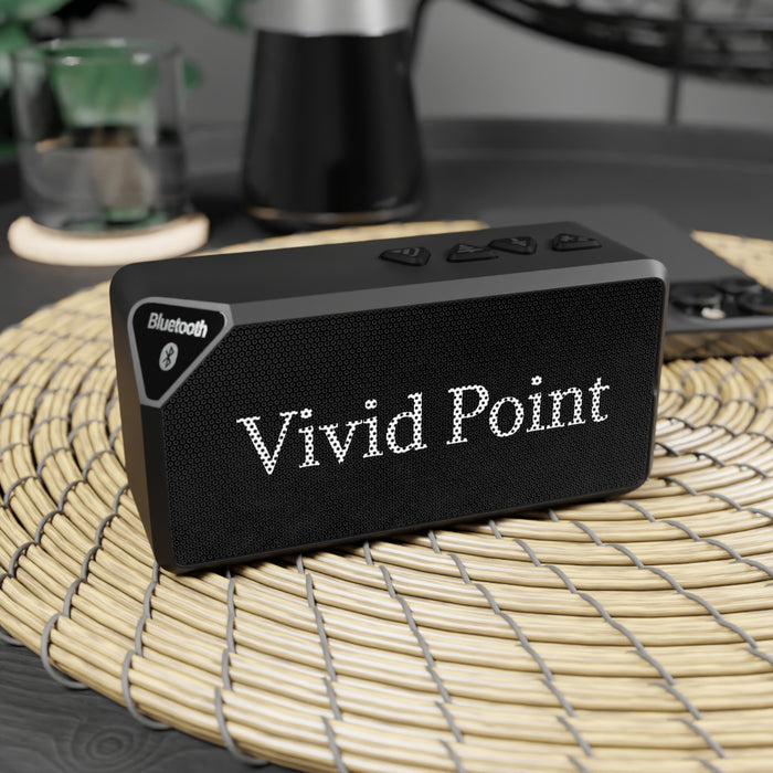 Bluetooth Speaker — Portable Vivid Point Wireless Speaker
