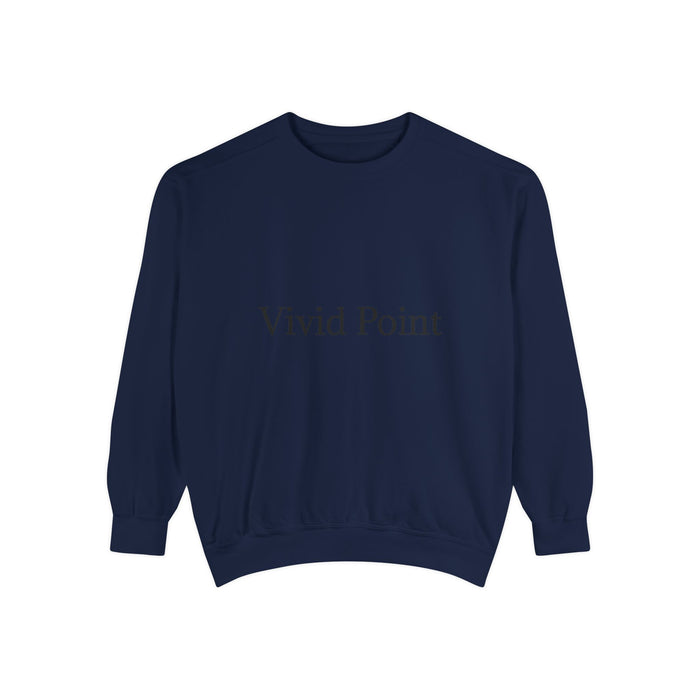 Vivid Point Minimalist Logo Sweatshirt