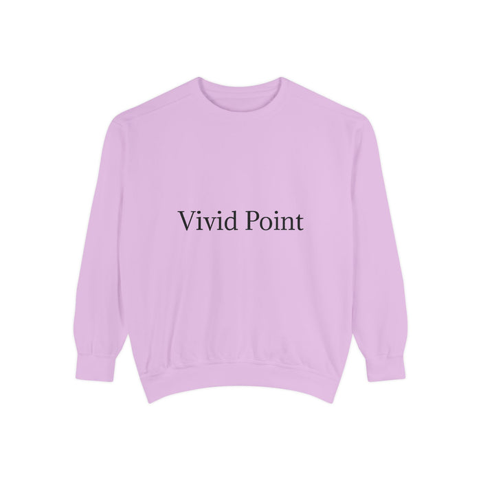 Vivid Point Minimalist Logo Sweatshirt