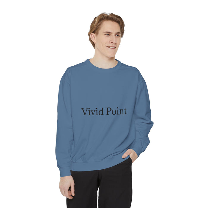 Vivid Point Minimalist Logo Sweatshirt